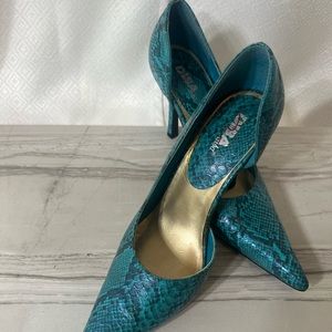 Diba Heels/turquoise/8